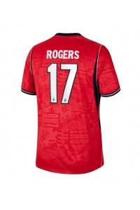 Englanti Morgan Rogers #17 Jalkapallovaatteet Vieraspaita MM-kisat 2026 Lyhythihainen
